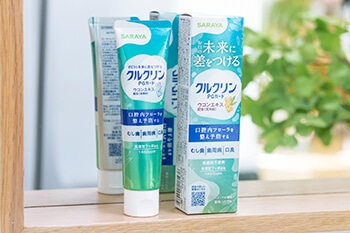 クルクリン　ハミガキ粉こだわりポイント