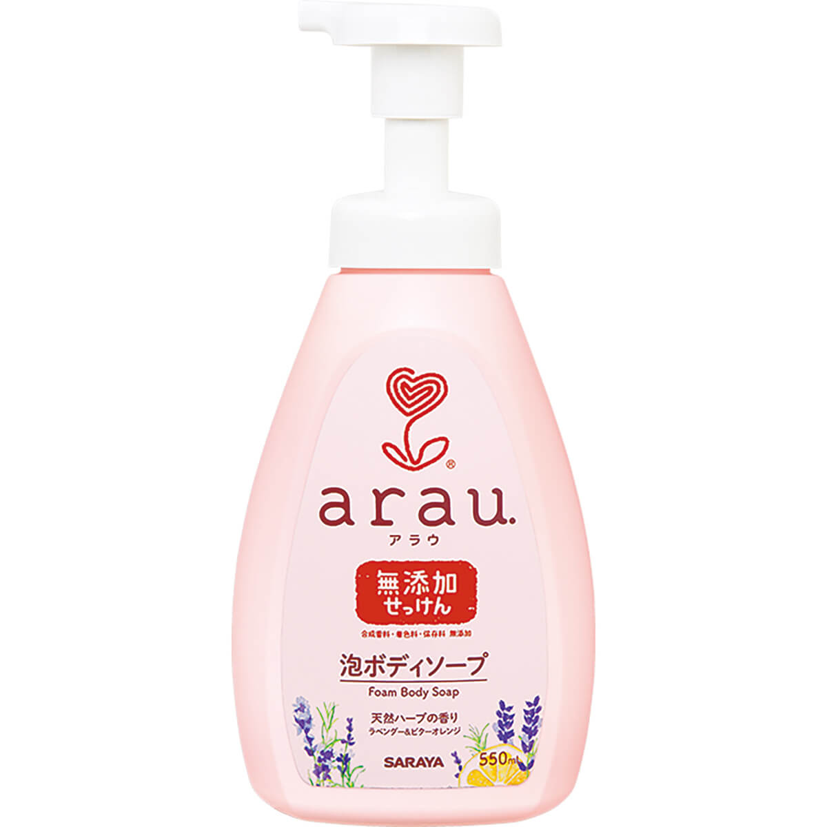 サラヤ｜アラウ. 泡ボディソープ 550mL: サラヤ公式通販