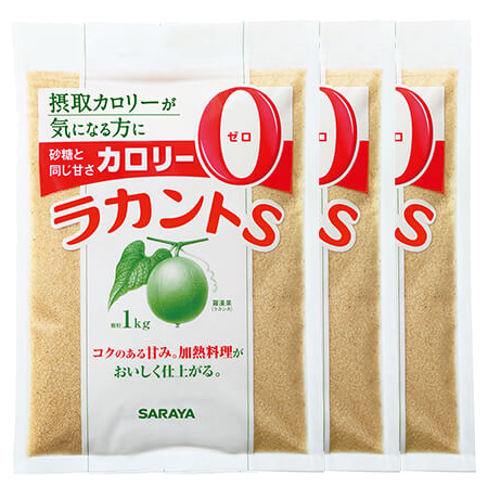 サラヤ｜ラカントS 顆粒 1kg×3: サラヤ公式通販