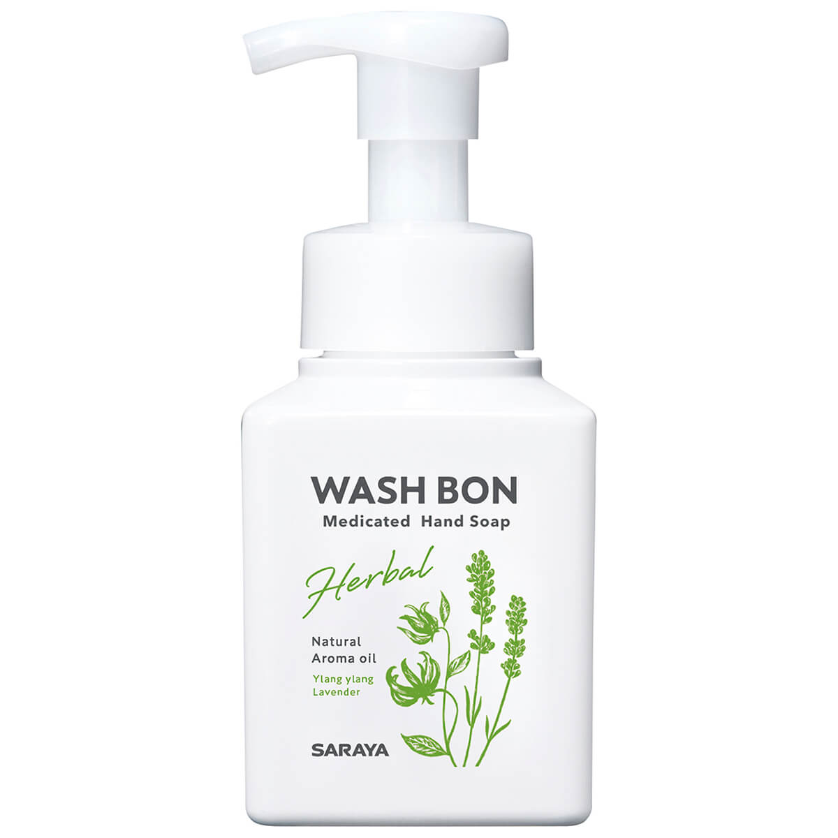 ウォシュボン ハーバル 薬用ハンドソープ イランイラン＆ラベンダーの香り 310mL 【医薬部外品】