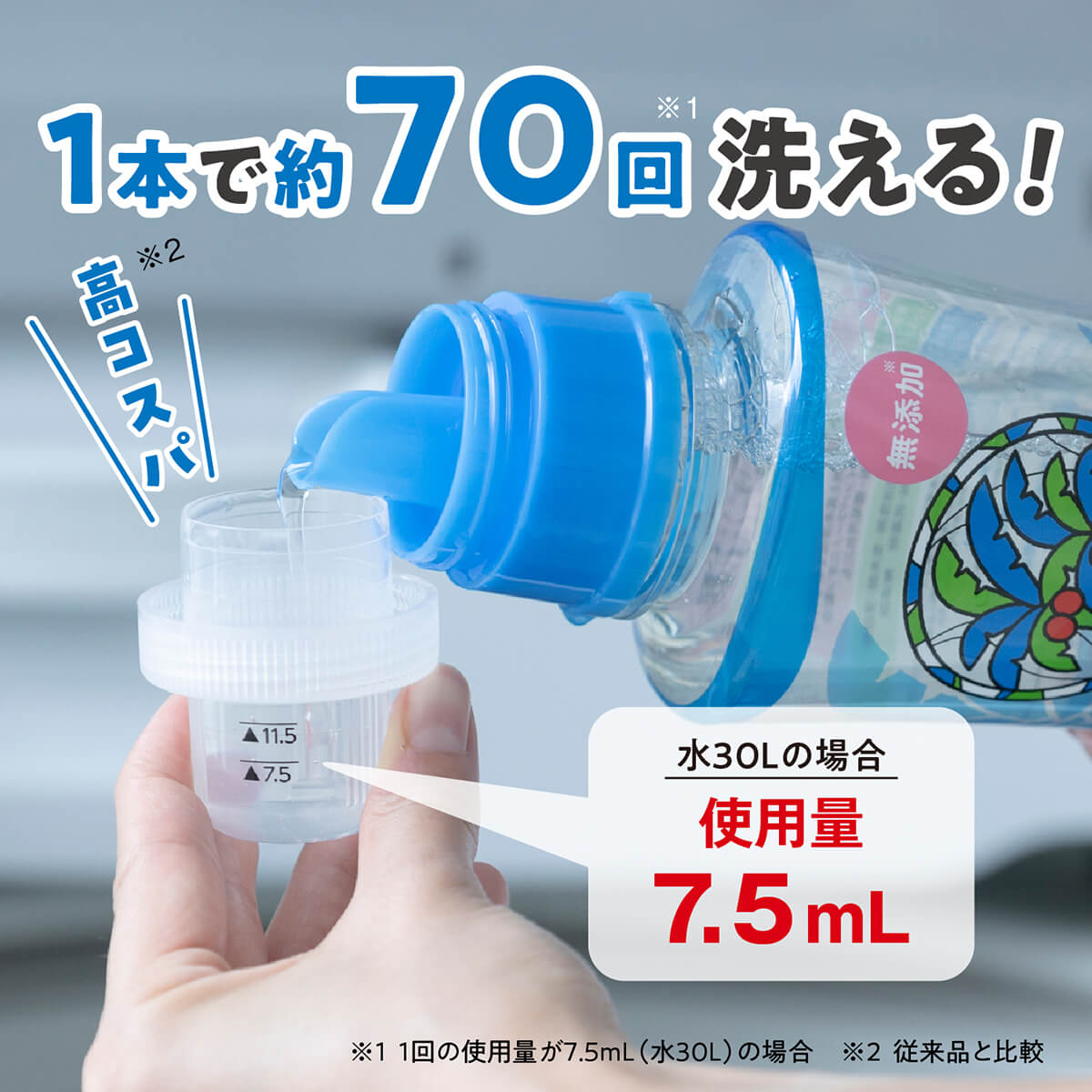 ヤシノミ 洗たく洗剤 濃縮タイプ 520mL