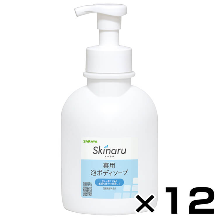 【まとめ買い】スキナル 薬用泡ボディソープ 500mL 12個セット