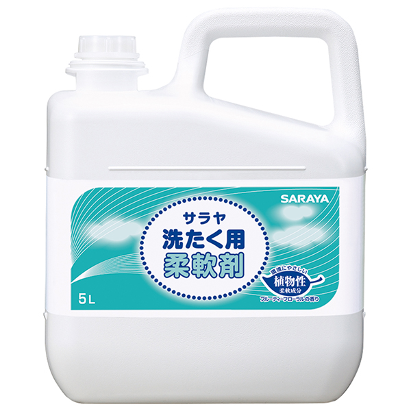 まとめ）サラヤ 洗たく用洗剤 超濃縮タイプ 5L 1本〔×3セット〕 - 洗濯用品