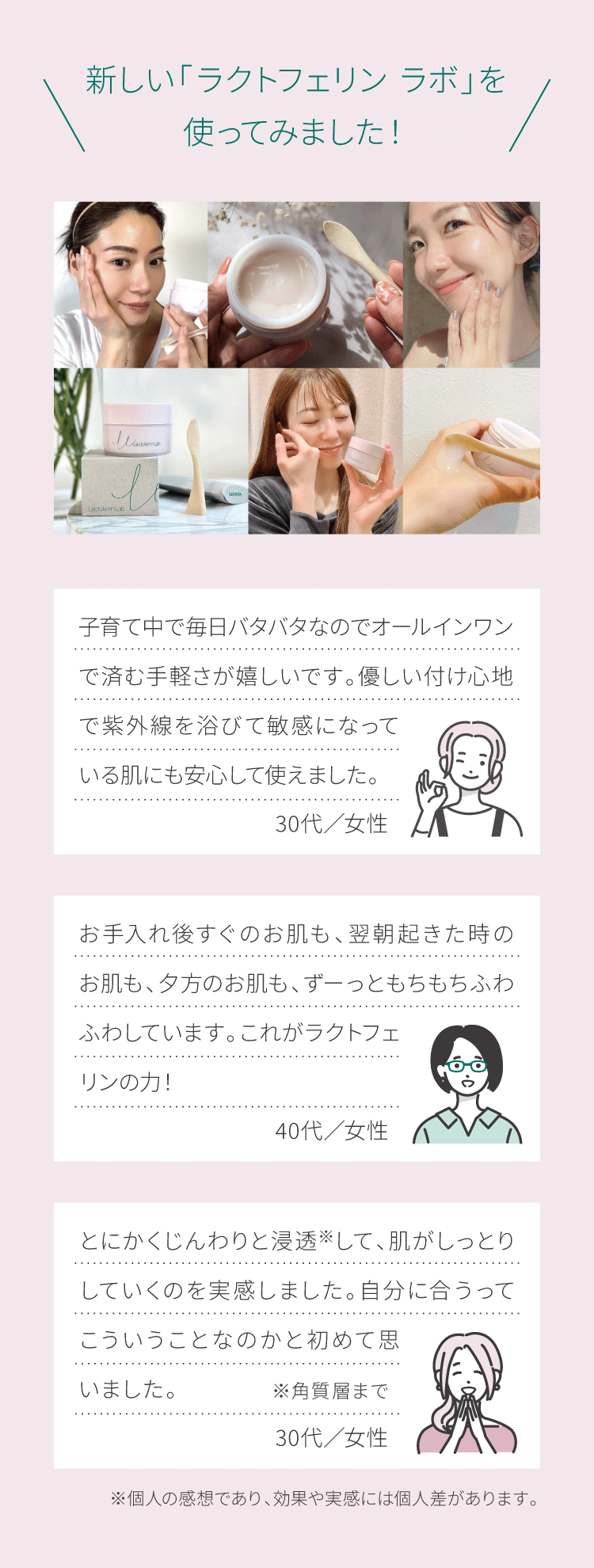 新しい「ラクトフェリン ラボ」を使ってみました！