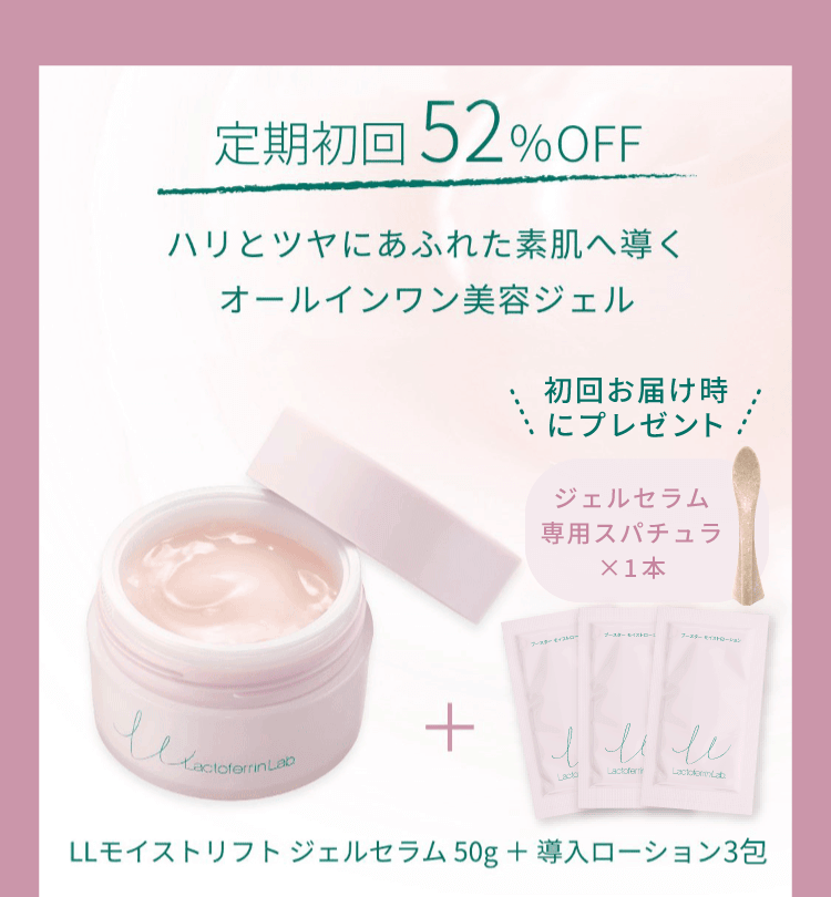 トライアルセットをご購入いただいた方だけの定期初回52%OFF