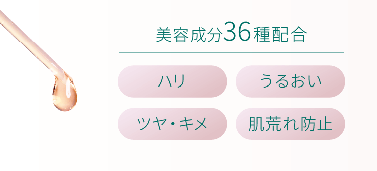 美容成分36種配合
