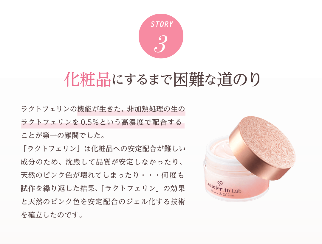 化粧品のするまで困難な道のり