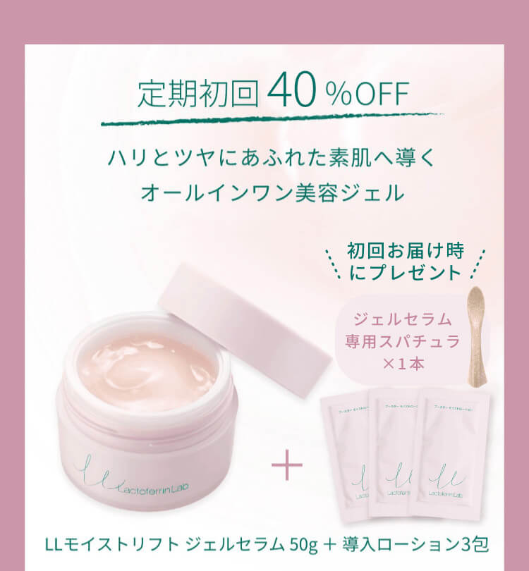 トライアルセットをご購入いただいた方だけの定期初回40%OFF