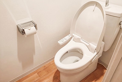 清潔なトイレは感染リスクを下げます!