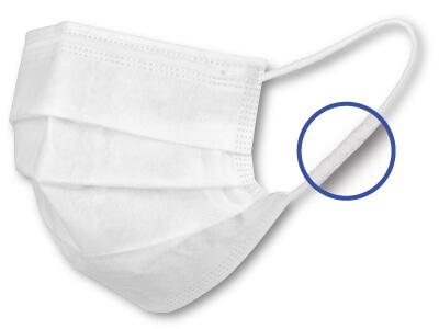 長時間でも快適な着け心地