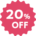 全品20％OFFの価格にて購入可能！※一部商品除く