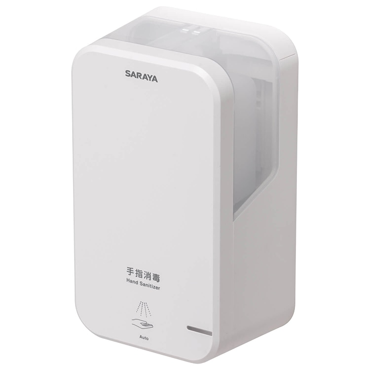ノータッチ式ディスペンサー UD-600A-W 〔手指消毒用ホワイト〕